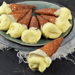 Creme Hoorntjes vanille per 8 verpakt