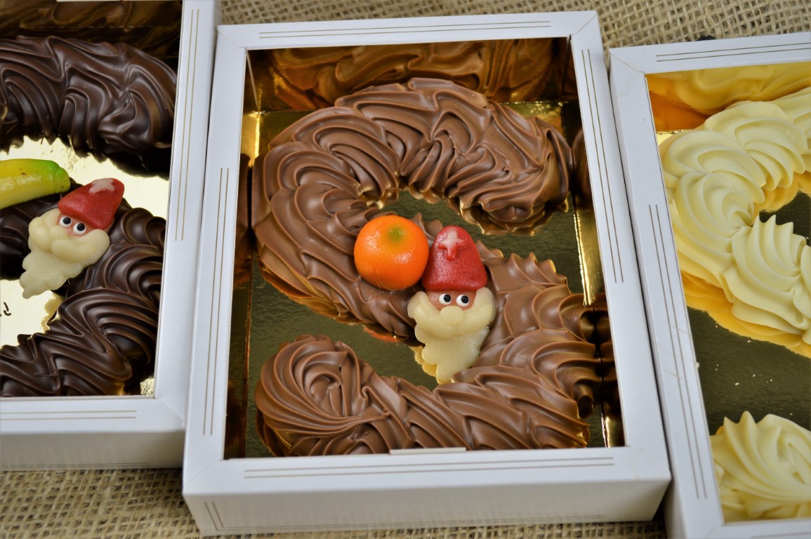 Chocolade Letter, melk ca. 250 gram - Afbeelding 2