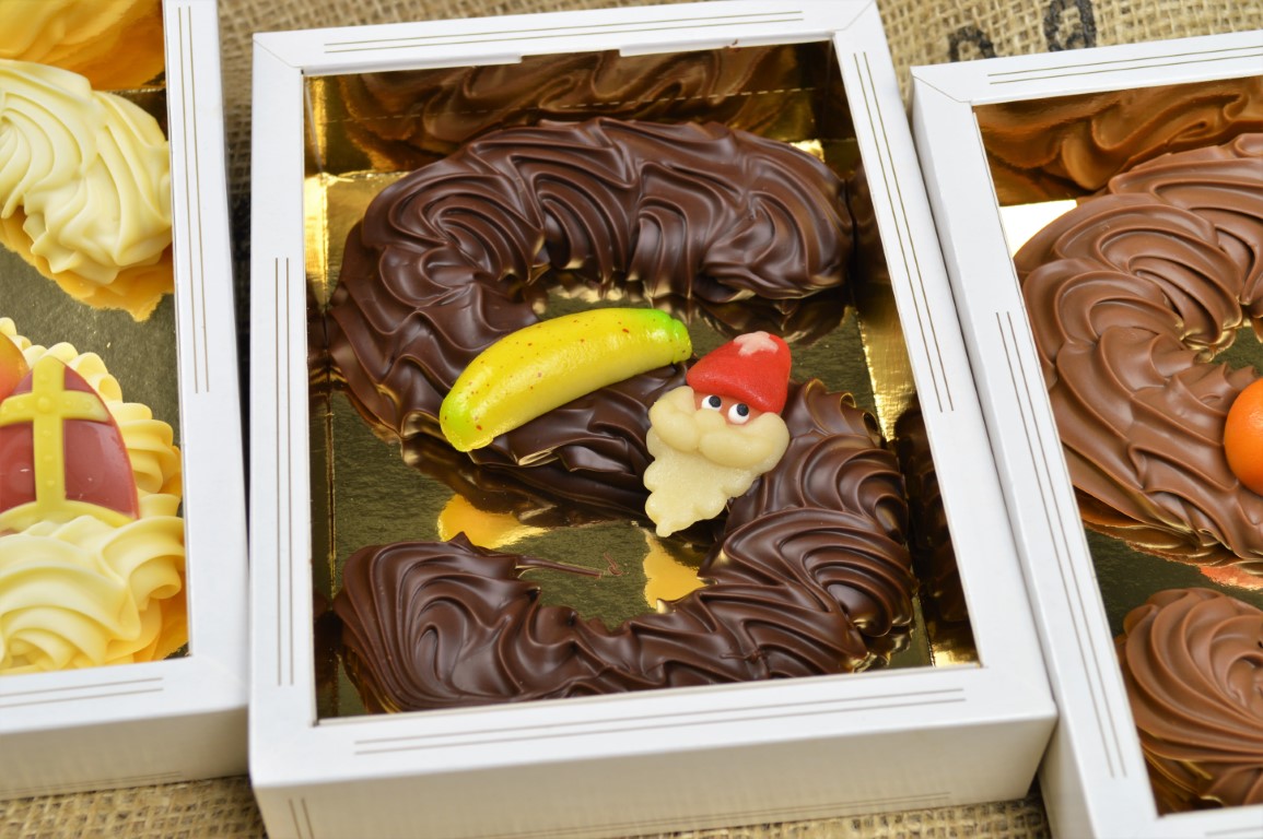 Chocolade Letter, puur ca. 250 gram - Afbeelding 2