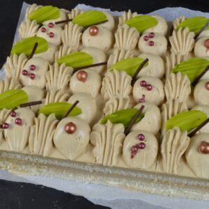 Mocca Crème Taart 12 personen