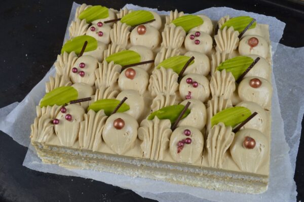 Mocca Crème Taart 12 personen