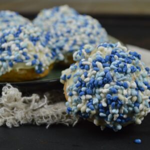 Geboorte Soesjes Blauwe muisjes, per 6 verpakt