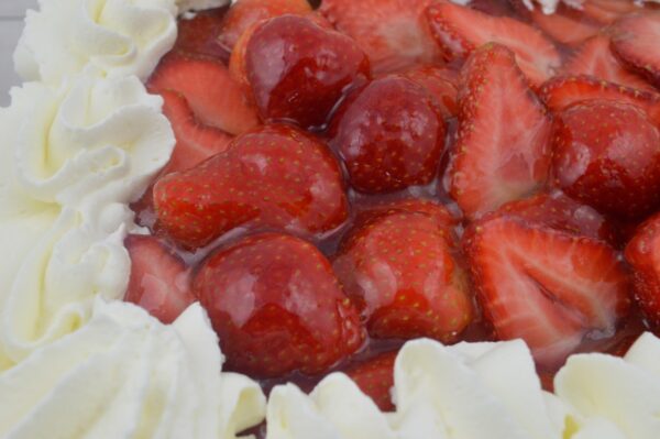 Verse Aardbeientaart, 12 personen