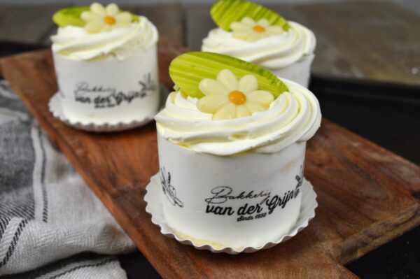 Slagroom Vanille cake gebak